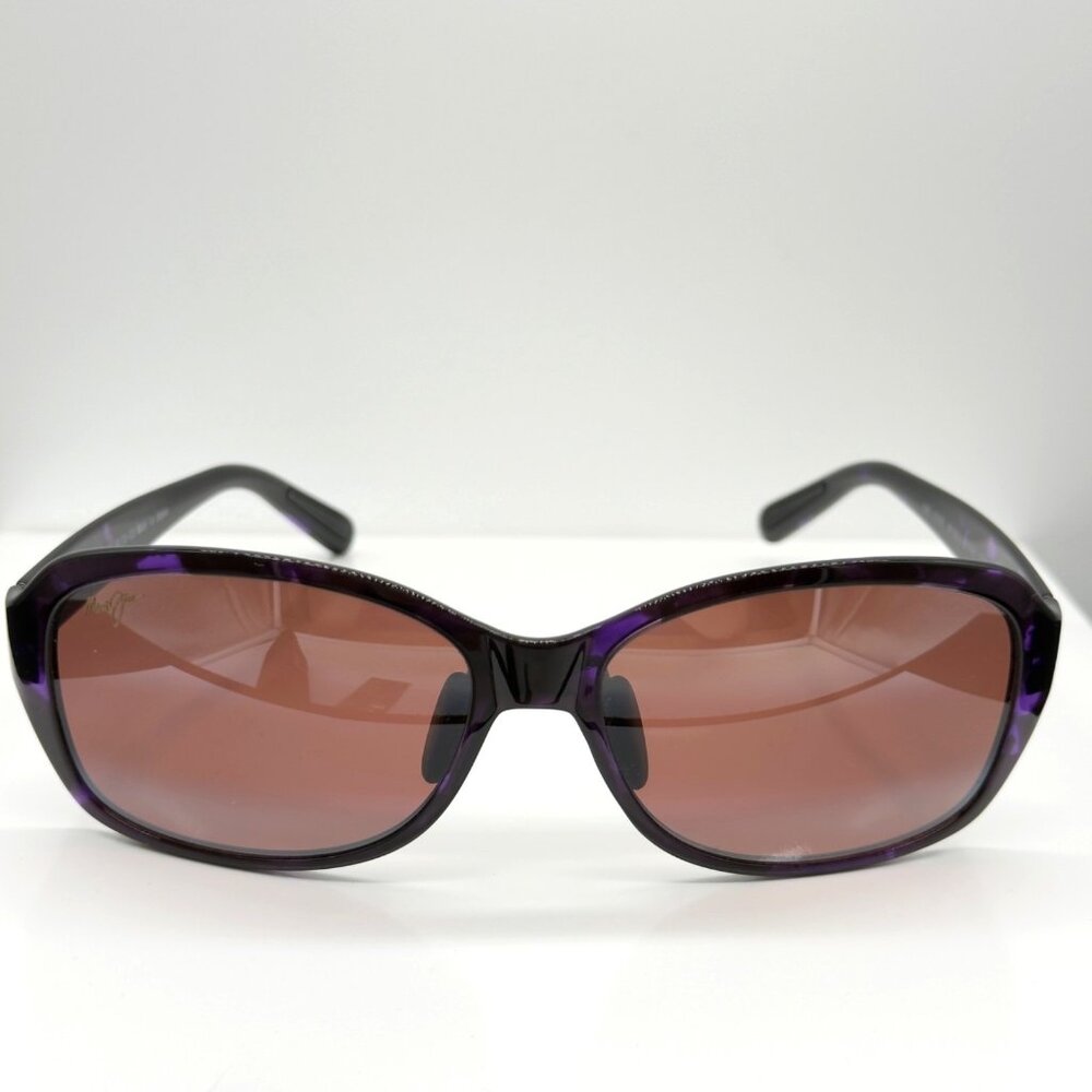 Maui Jim Koki Beach Purple Tortoise Polarized Rose Lenses Sunglasses R433-28T - Picture 2 of 9